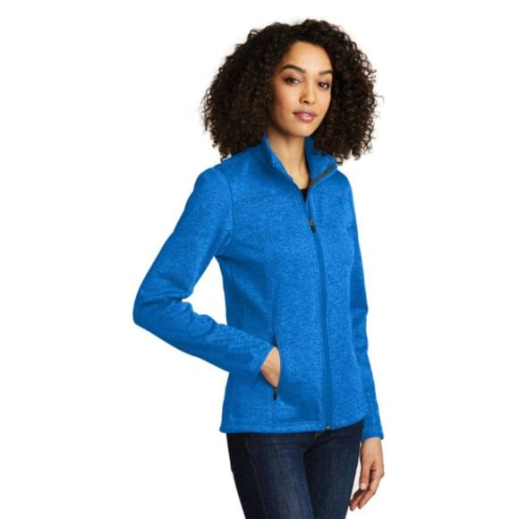 Eddie Bauer Jackets & Blazers - Eddie Bauer Fleece Lined Jacket Women Blue Full Zip Cozy - Size L